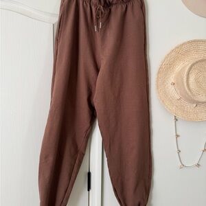 Brown Jogger Pants